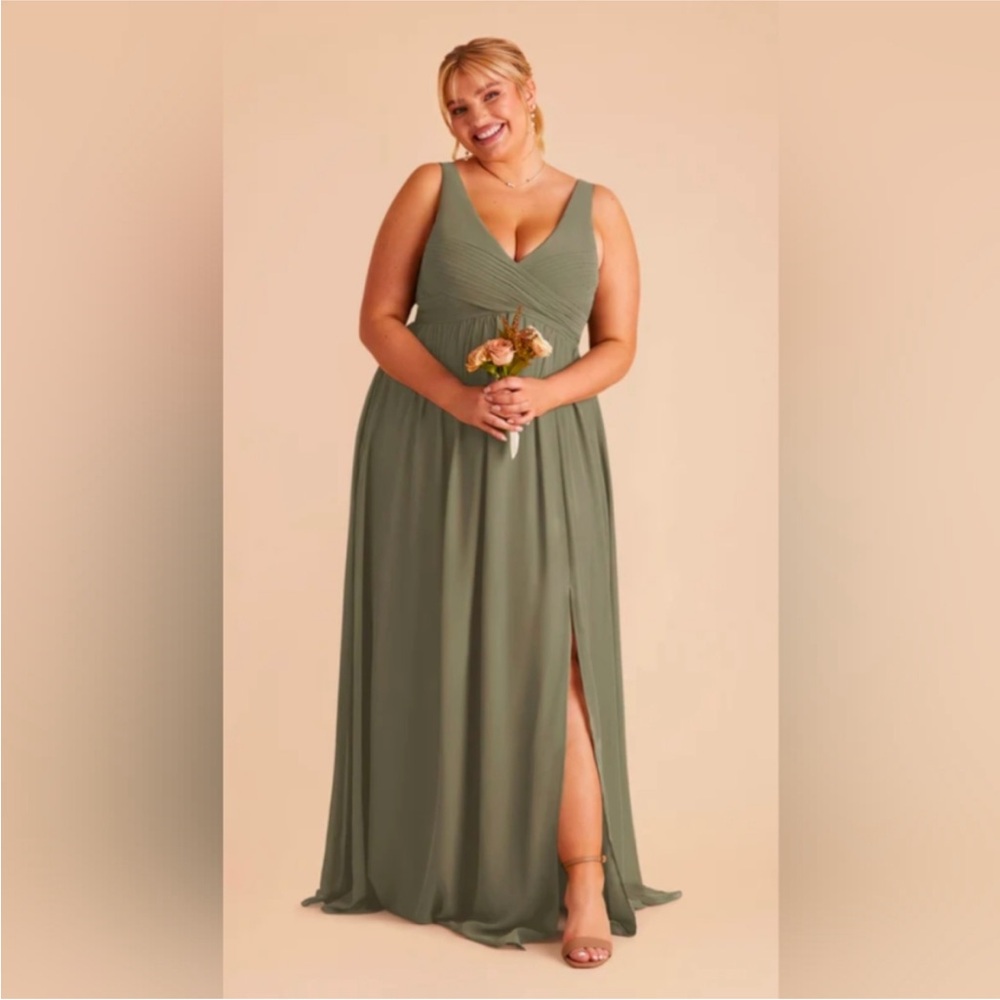 Birdy Grey Sage Green Maxi Dress